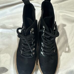 Dolce Vita Black Combat Boots